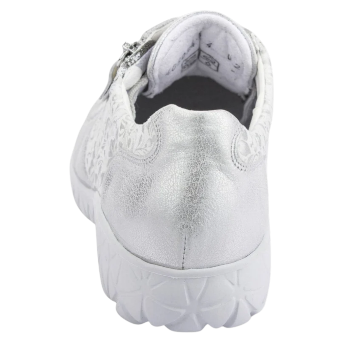 Waldläufer H89001 - דגם Havy - סניקרס אורטופדיות לנשים עד מידה 43 לבן