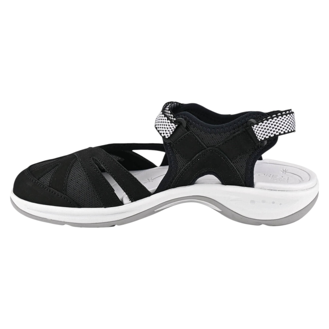 Easy Spirit בובה ספורט קלה להליכה יומיומית 96810 שחור