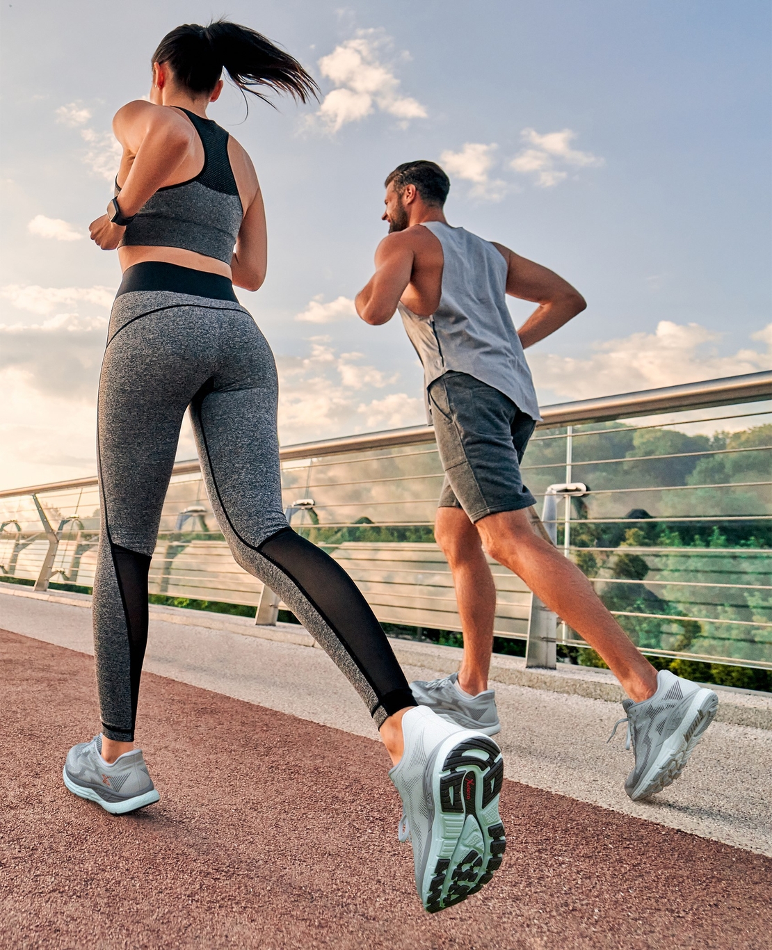 Xelero דגם X-GPS Women’s Heather Grey/Mint XR415