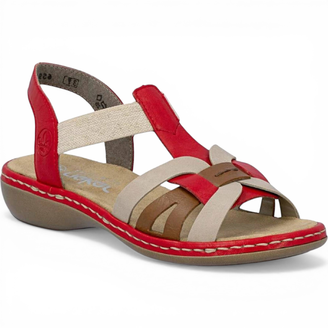 סנדל נוחות Rieker לירי 65918-33 אדום