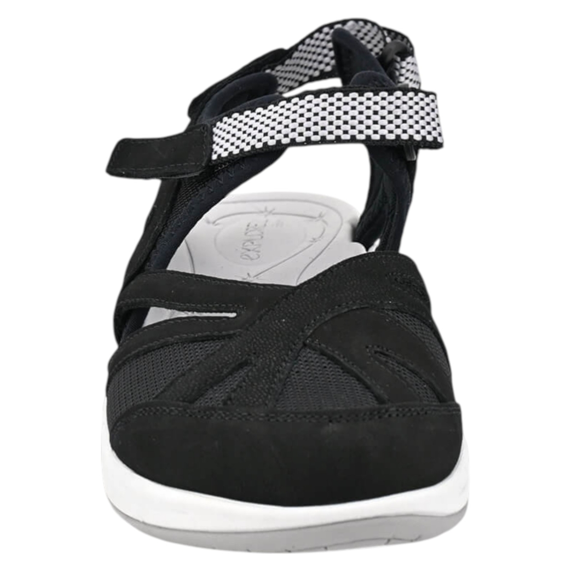 Easy Spirit בובה ספורט קלה להליכה יומיומית 96810 שחור