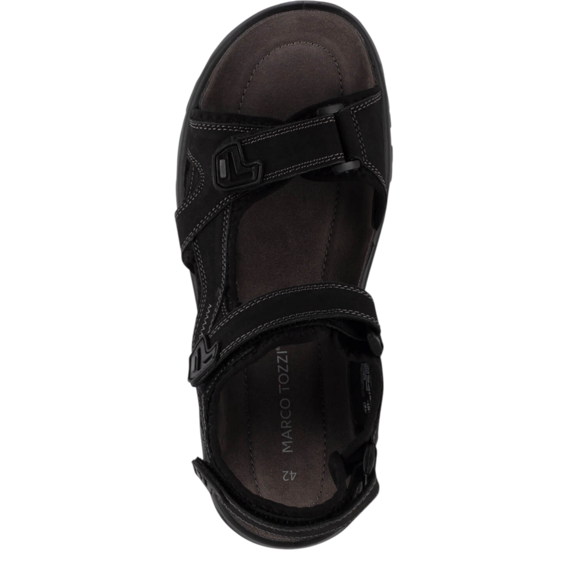 סנדל נוחות לגברים MARCO TOZZI ROHAN שחור