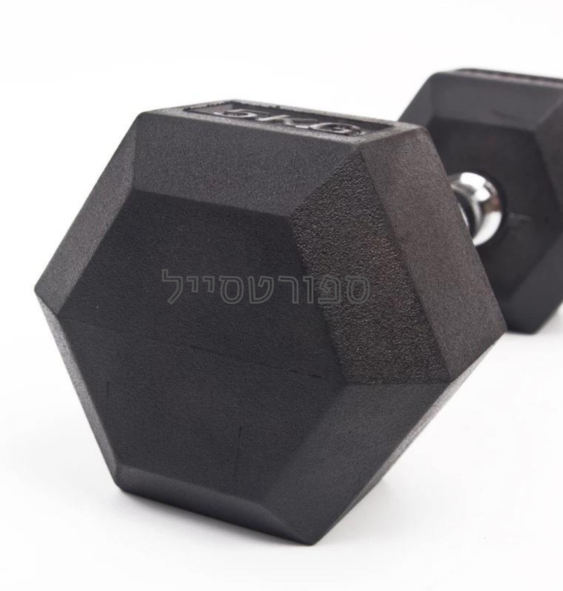 משקולת יד דאמבל משושה 17.5 ק