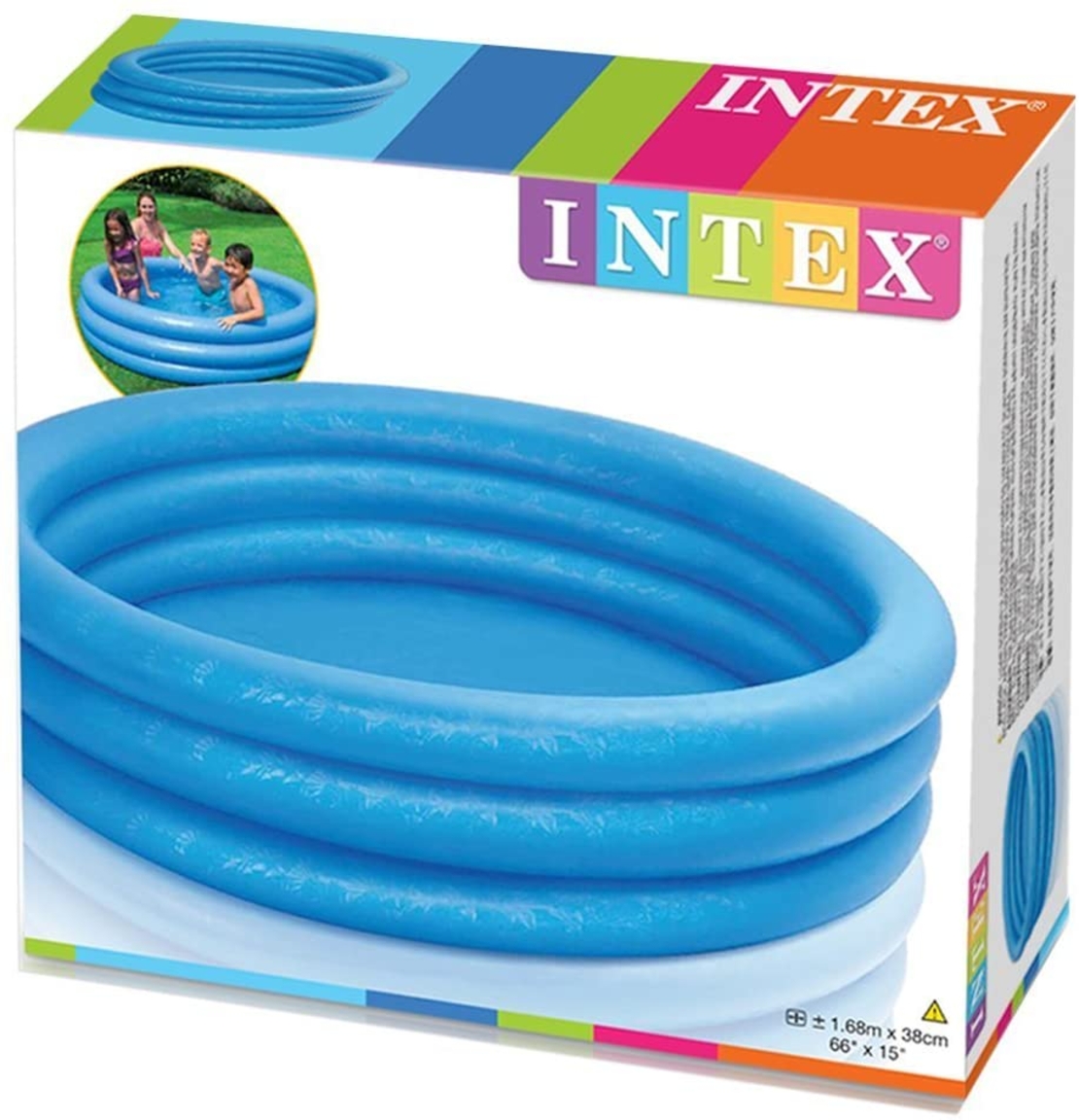 בריכת ילדים כחולה 3 קומות מתנפחת 168X38 ס