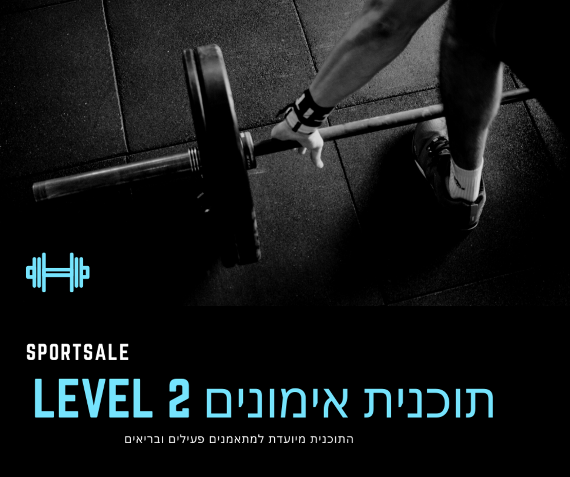 תוכנית אימונים למתאמנים פעילים LEVEL 2