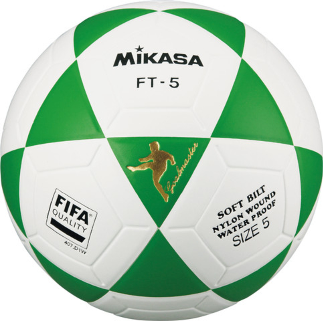 כדור מיקאסה FT5 ירוק-לבן לפוציוולי