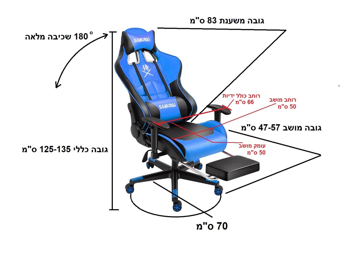 כיסא גיימינג דגם 