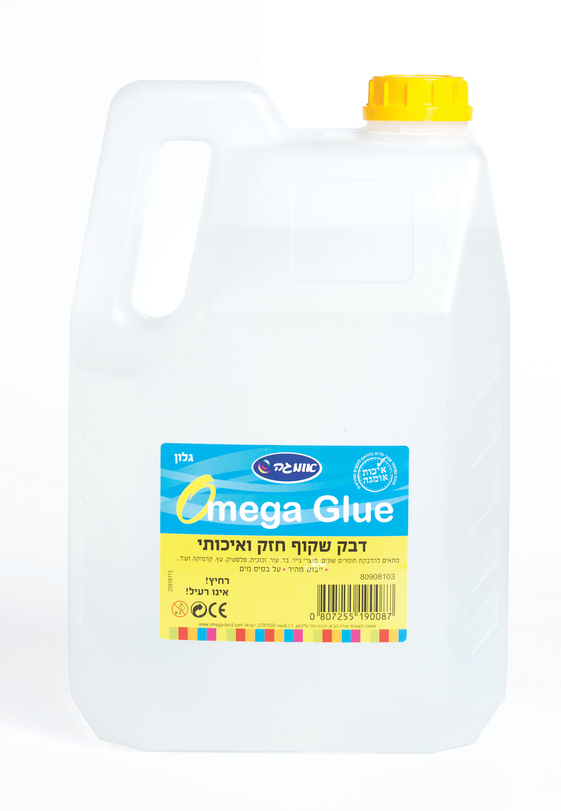דבק שקוף 1 גלון