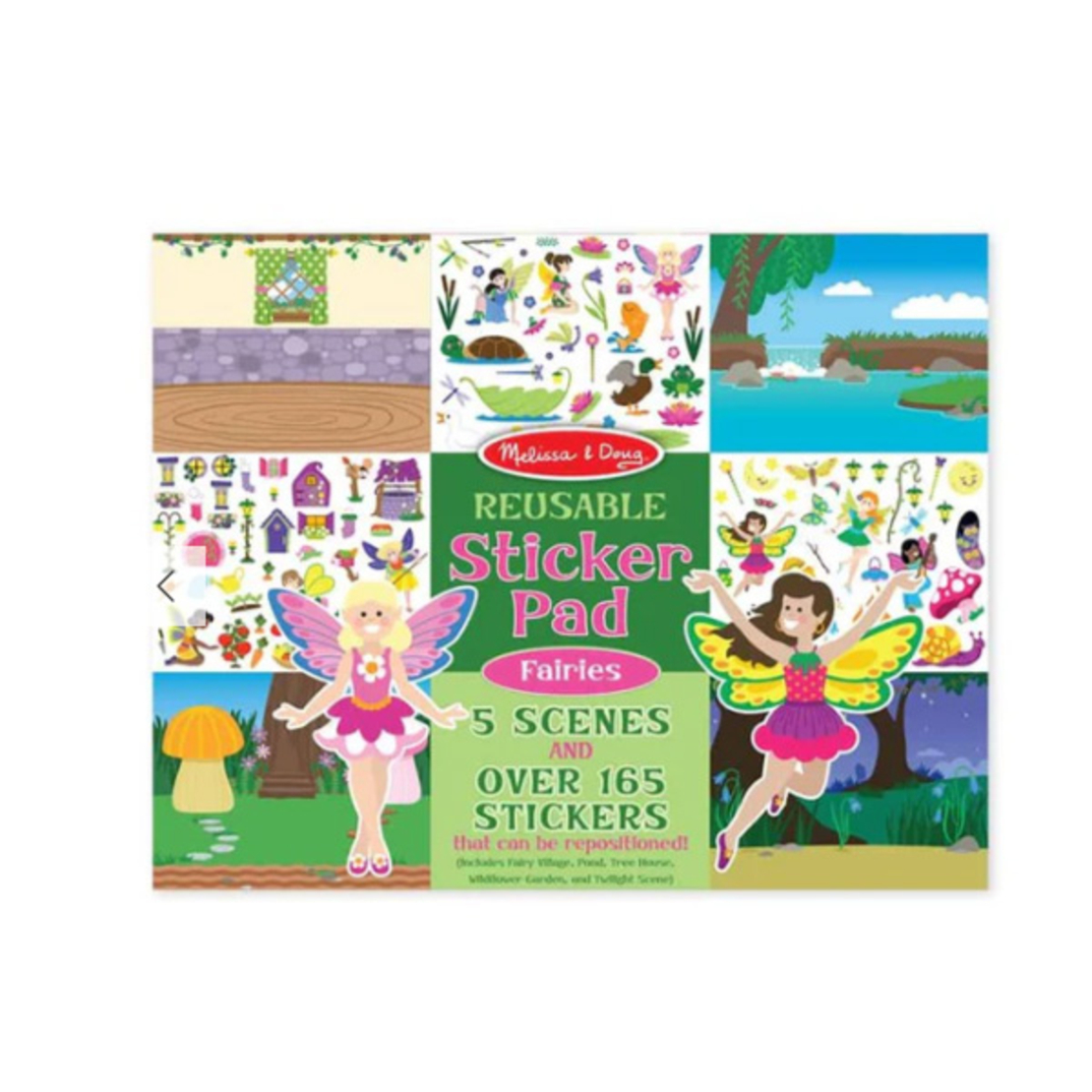 מליסה ודאג חוברת מדבקות פיות