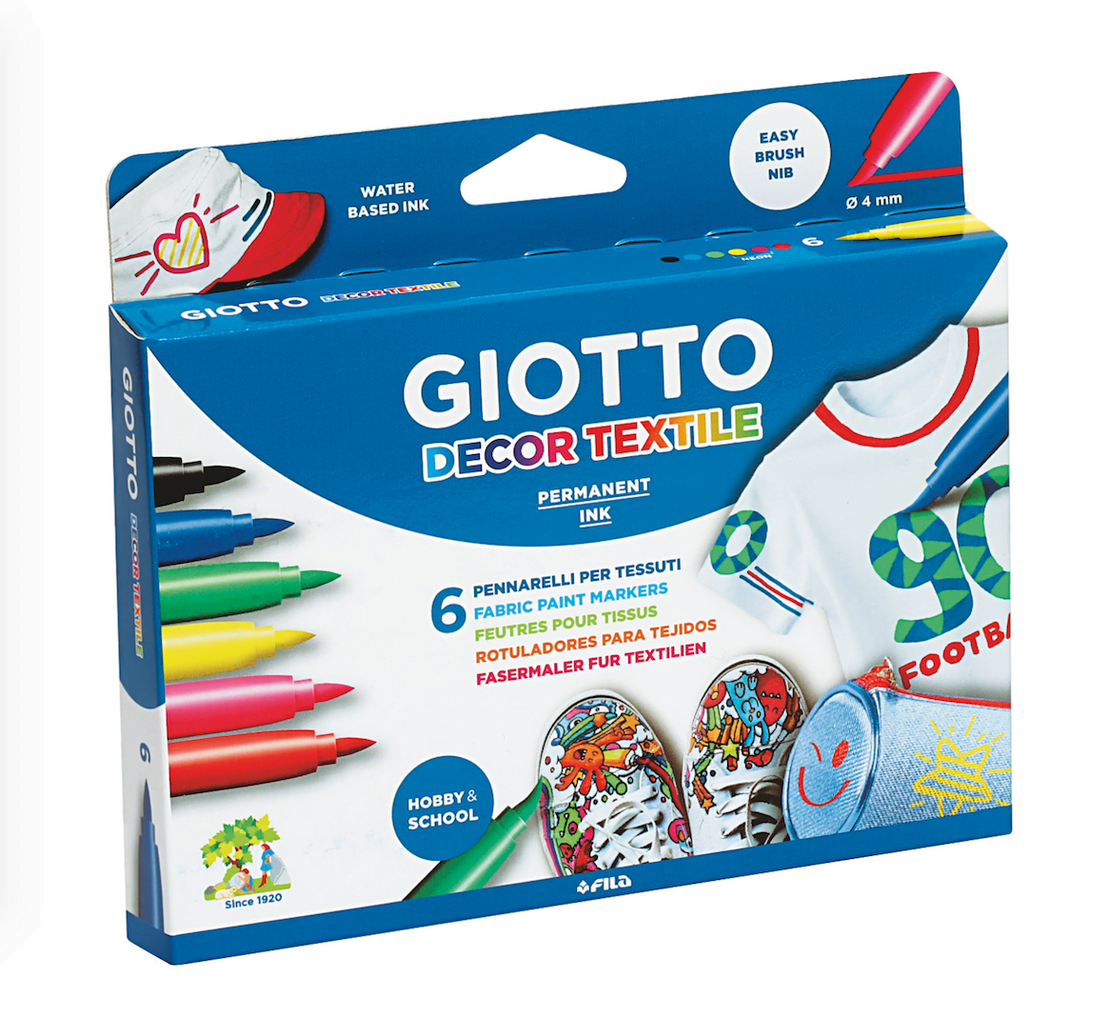 צבעי בד GIOTTO TEXTILE 6