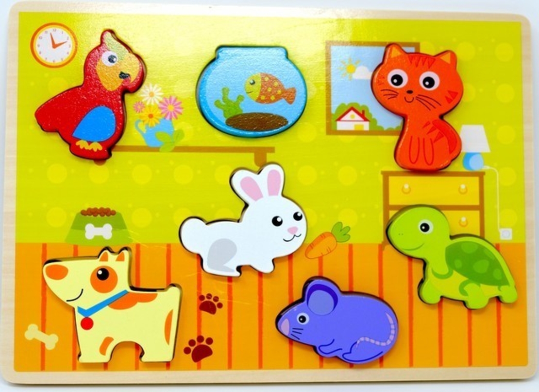 פאזל תלת מימדחיות מחמד