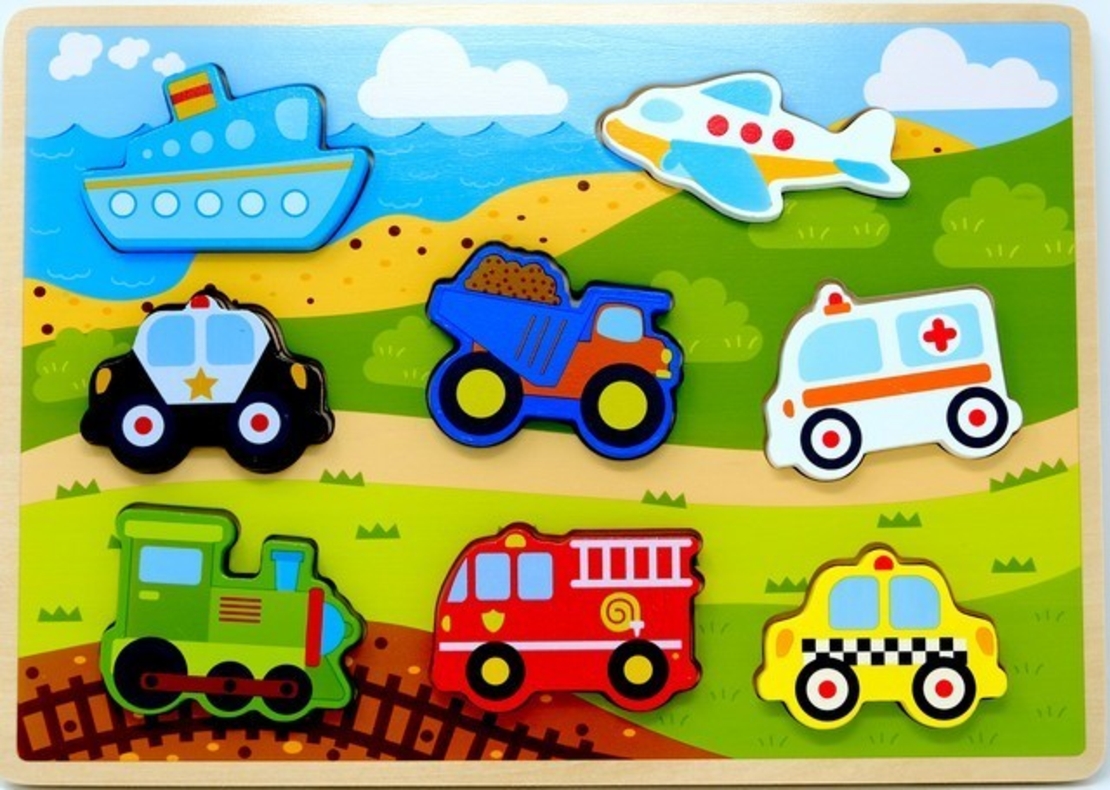 פאזל תלת מימד כלי תחבורה