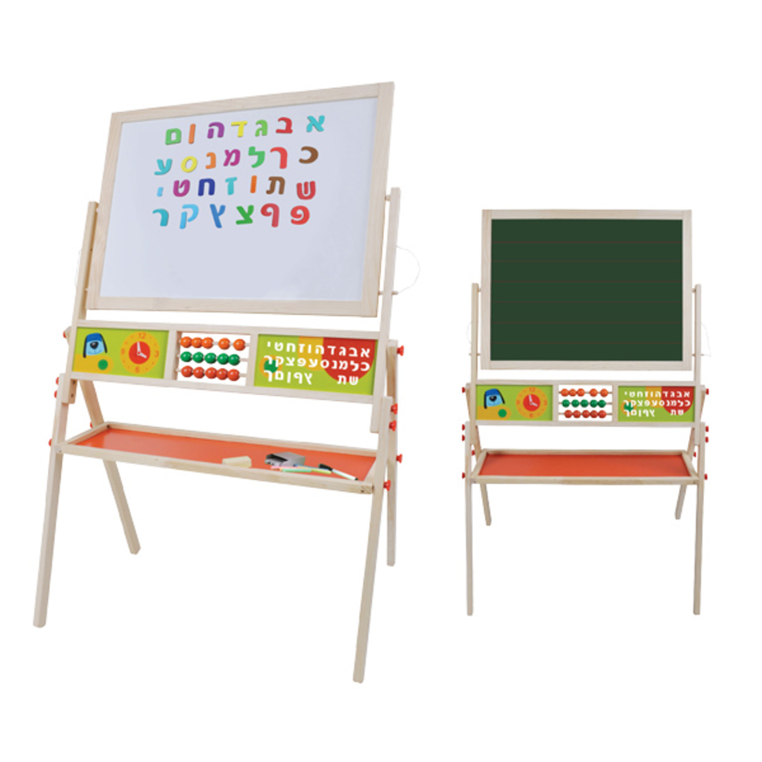 לוח מגנט וכתיבה ענק + אותיות