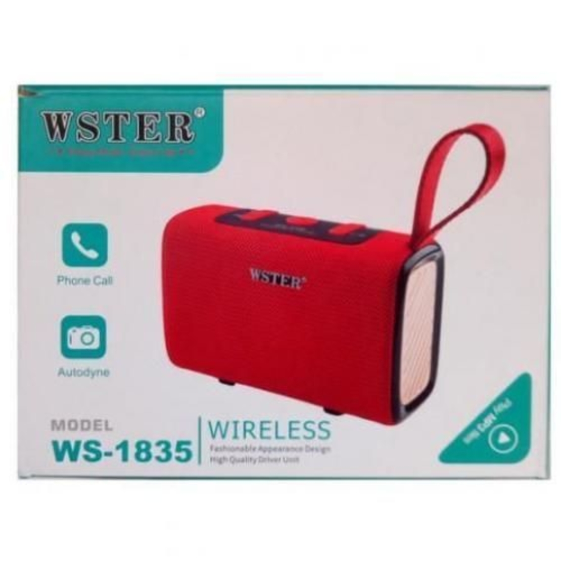 רמקול אלחוטי ביתי WSTER WS-1835