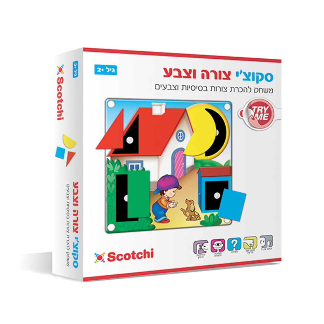 סקוצ'י צורה וצבע