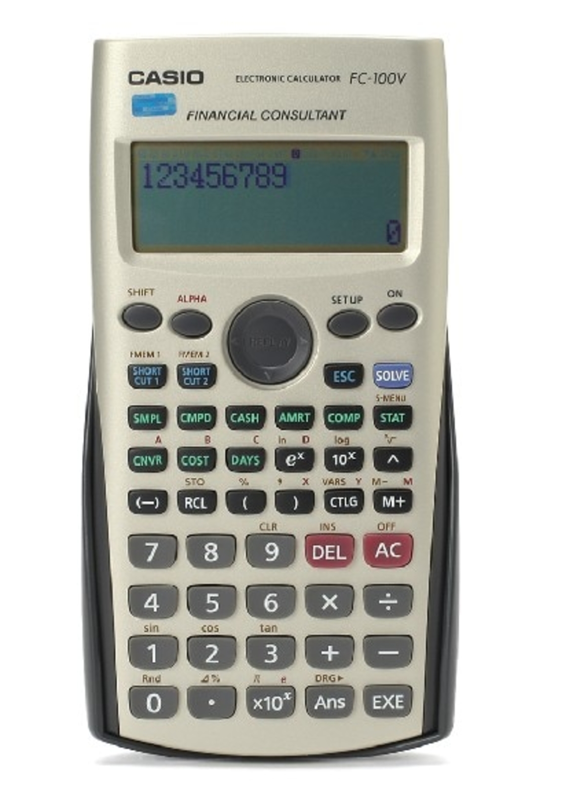 מחשבון פיננסי FC100V CASIO