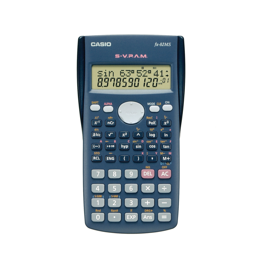מחשבון מדעי FX82MS עם ג'ויסטיק CASIO