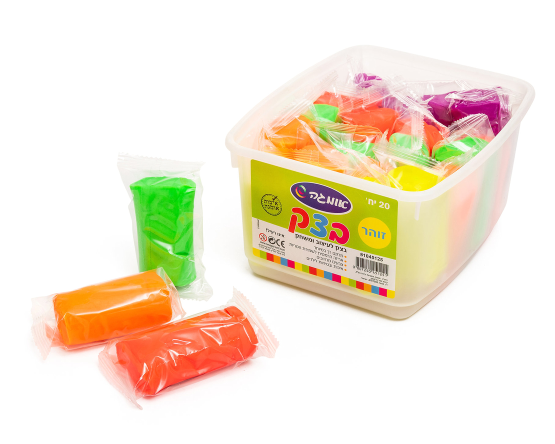 בצק אומגה זוהר 20 יחידות 70 גרם כל יחידה