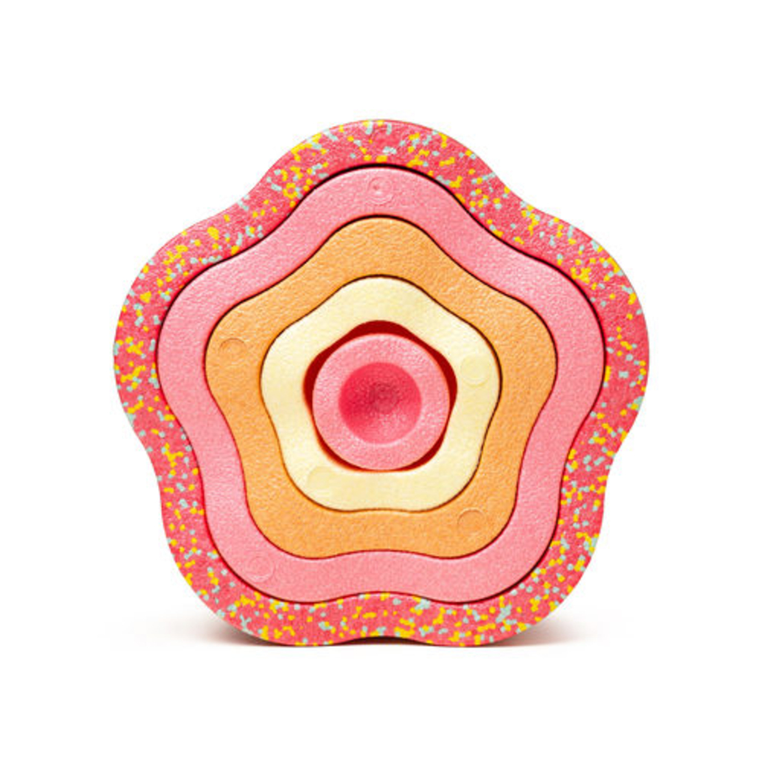 אבני דריכה לילדים סט 5 חלקים אדום