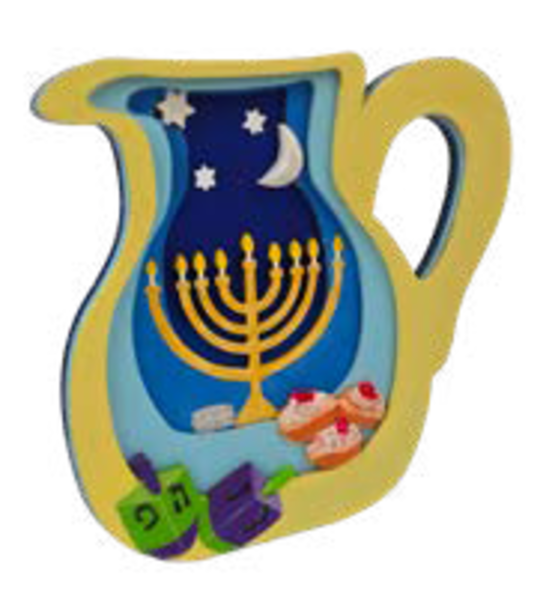 תמונת עומק כד חנוכה