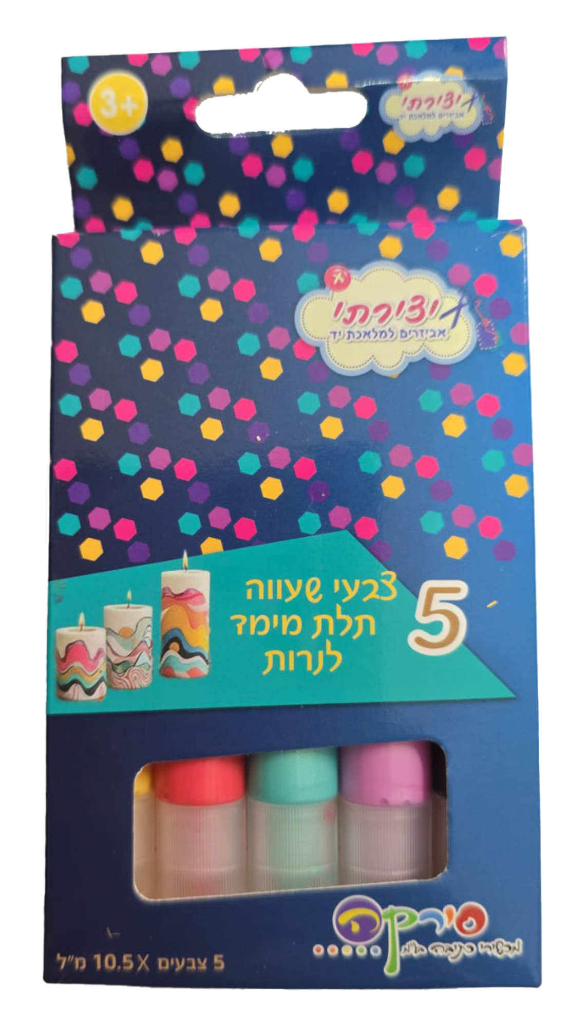 צבעי שעווה נרות