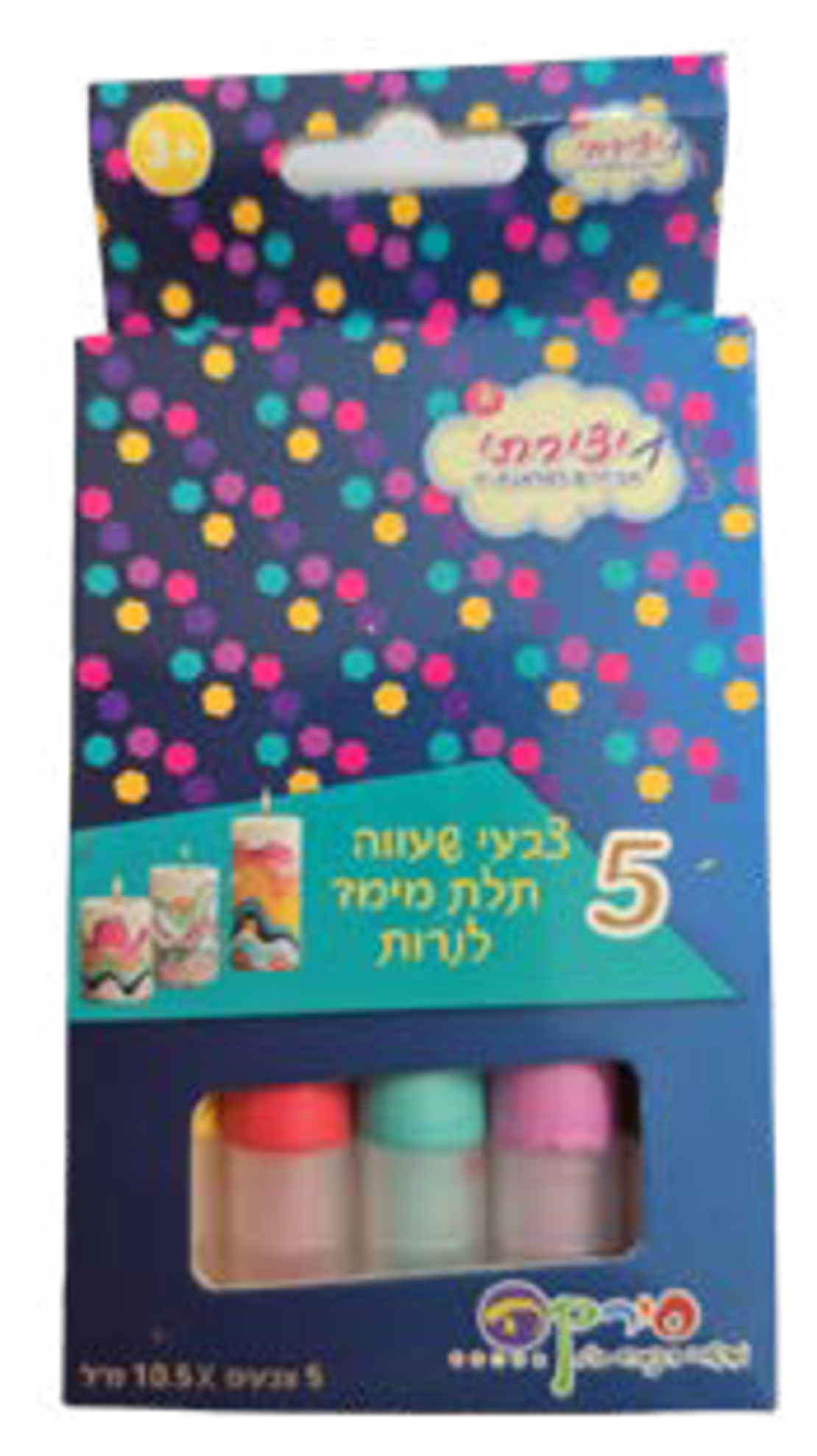 צבע תלת מימד לנרות