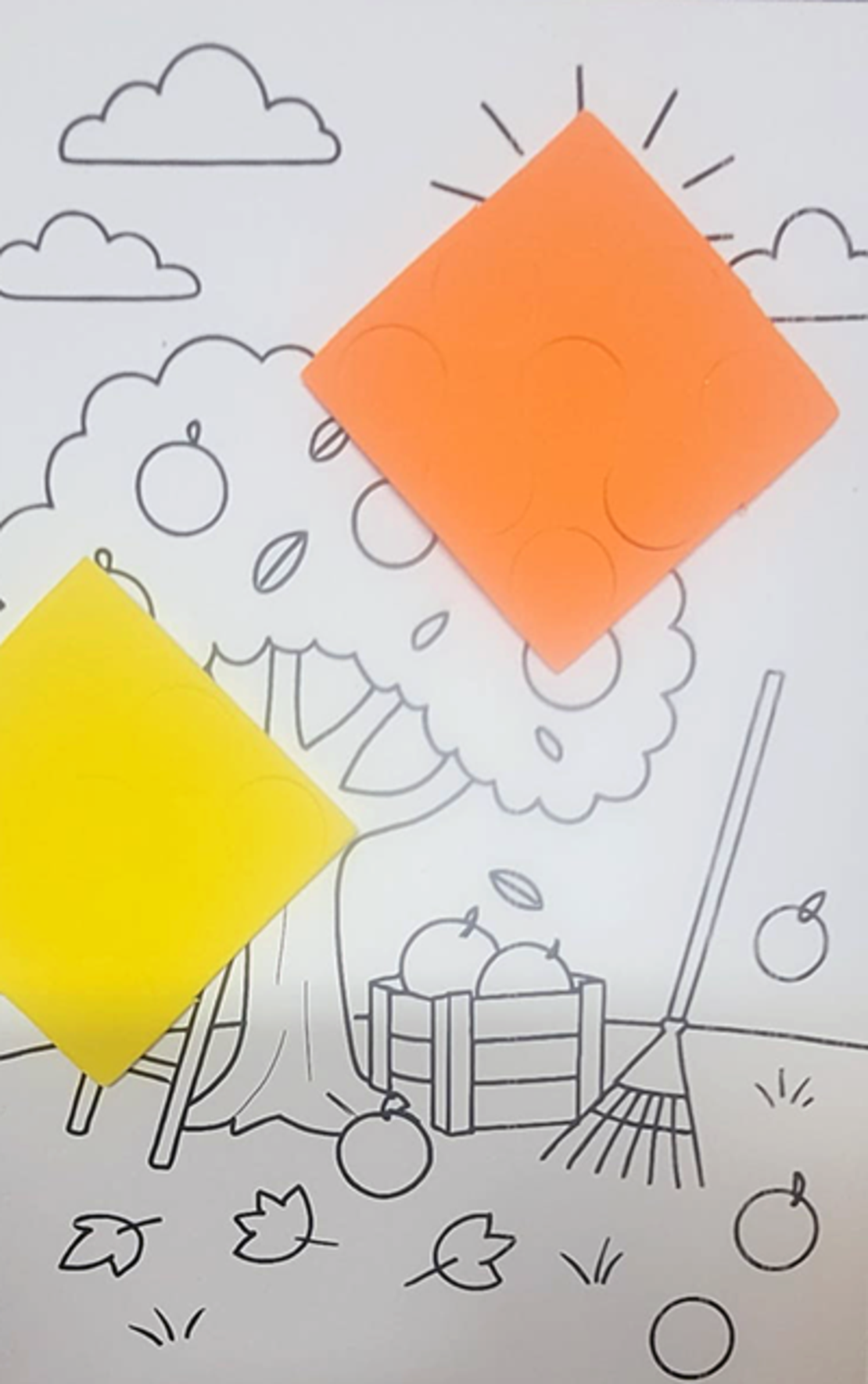 עונת הקטיף - ערכת יצירה והמחשה 20 יח'