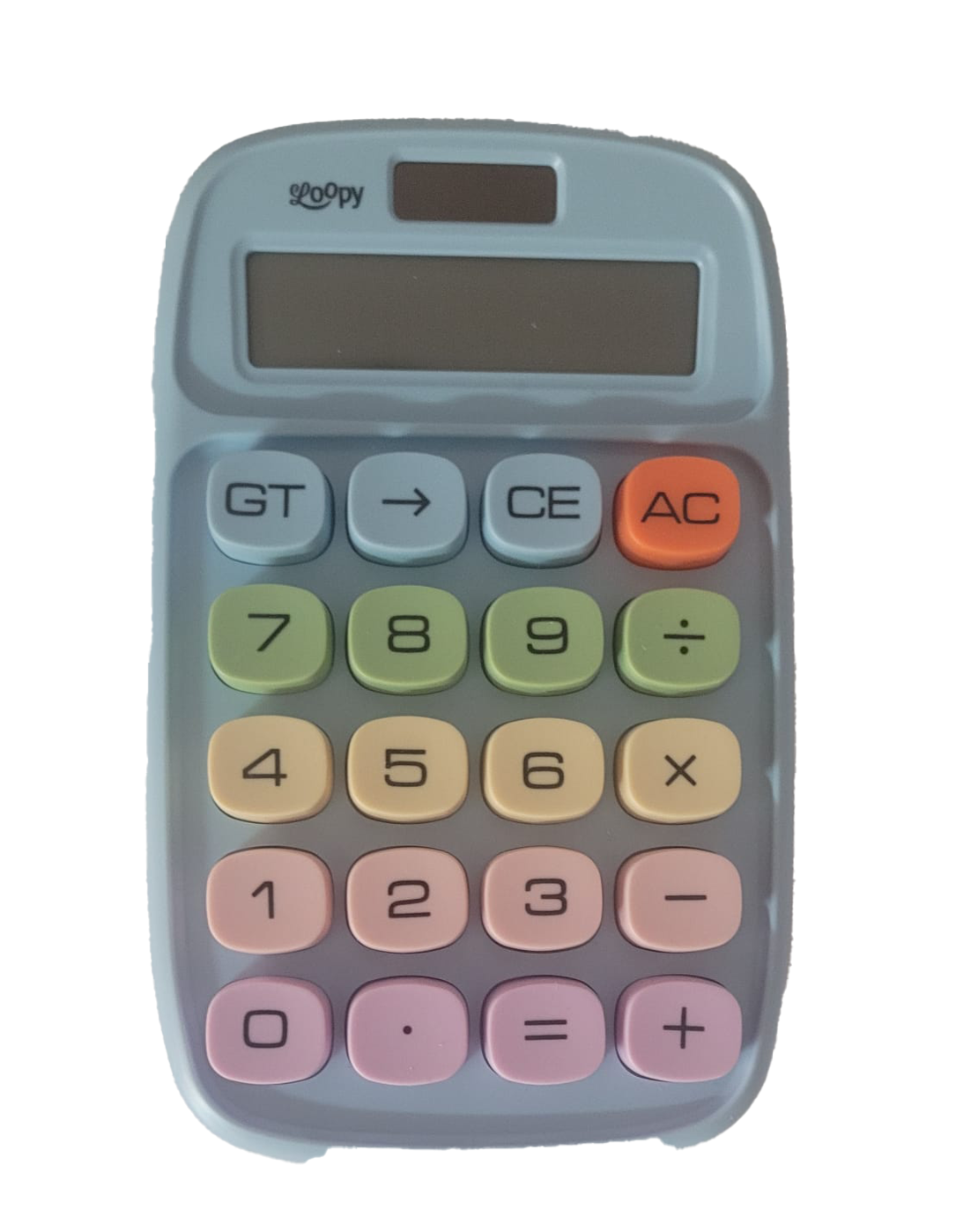 מחשבון בינוני צבעוני 15.8/9.3 ס