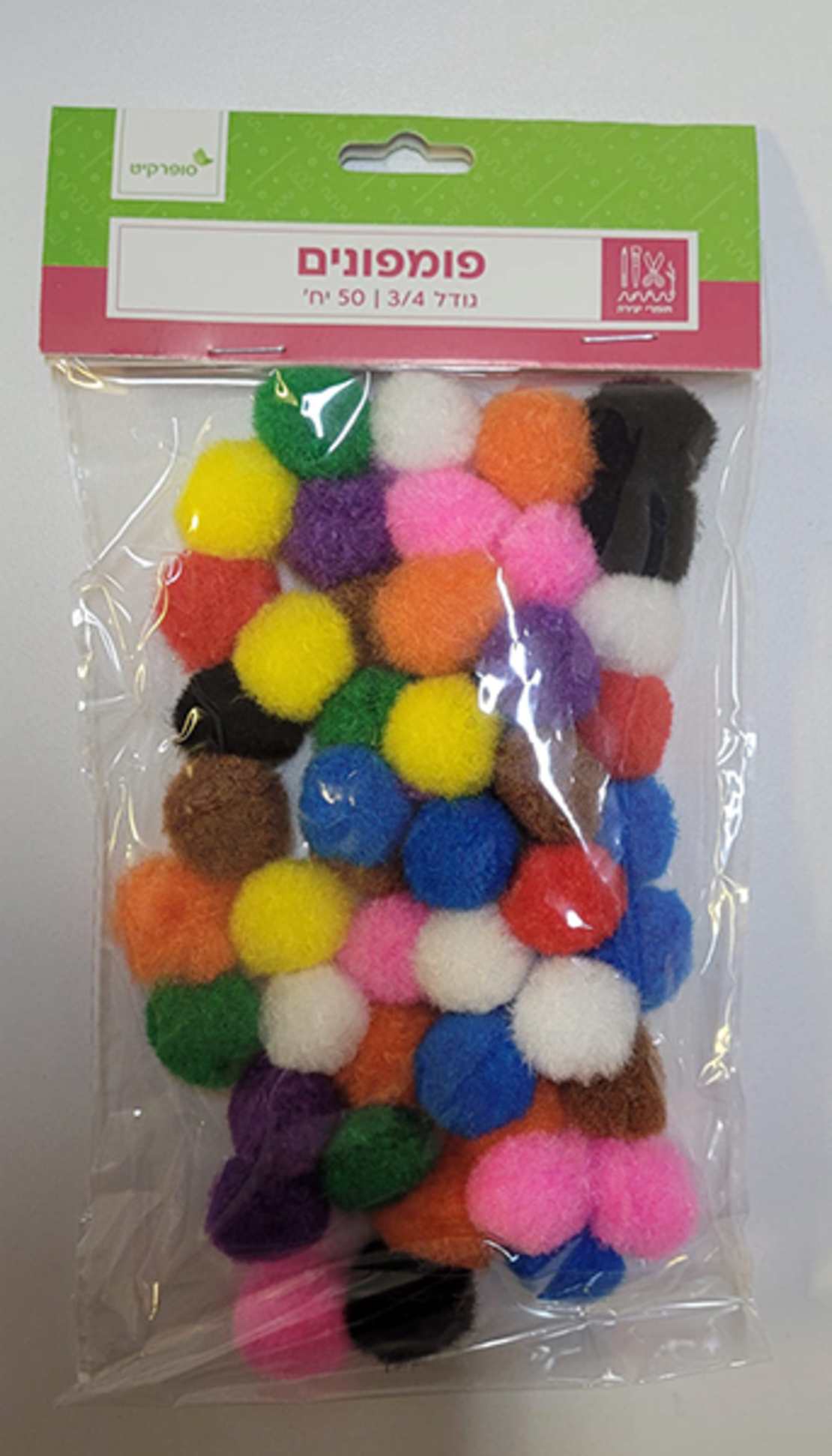 פומפון 3/4  1.8 ס'מ 50 י'ח