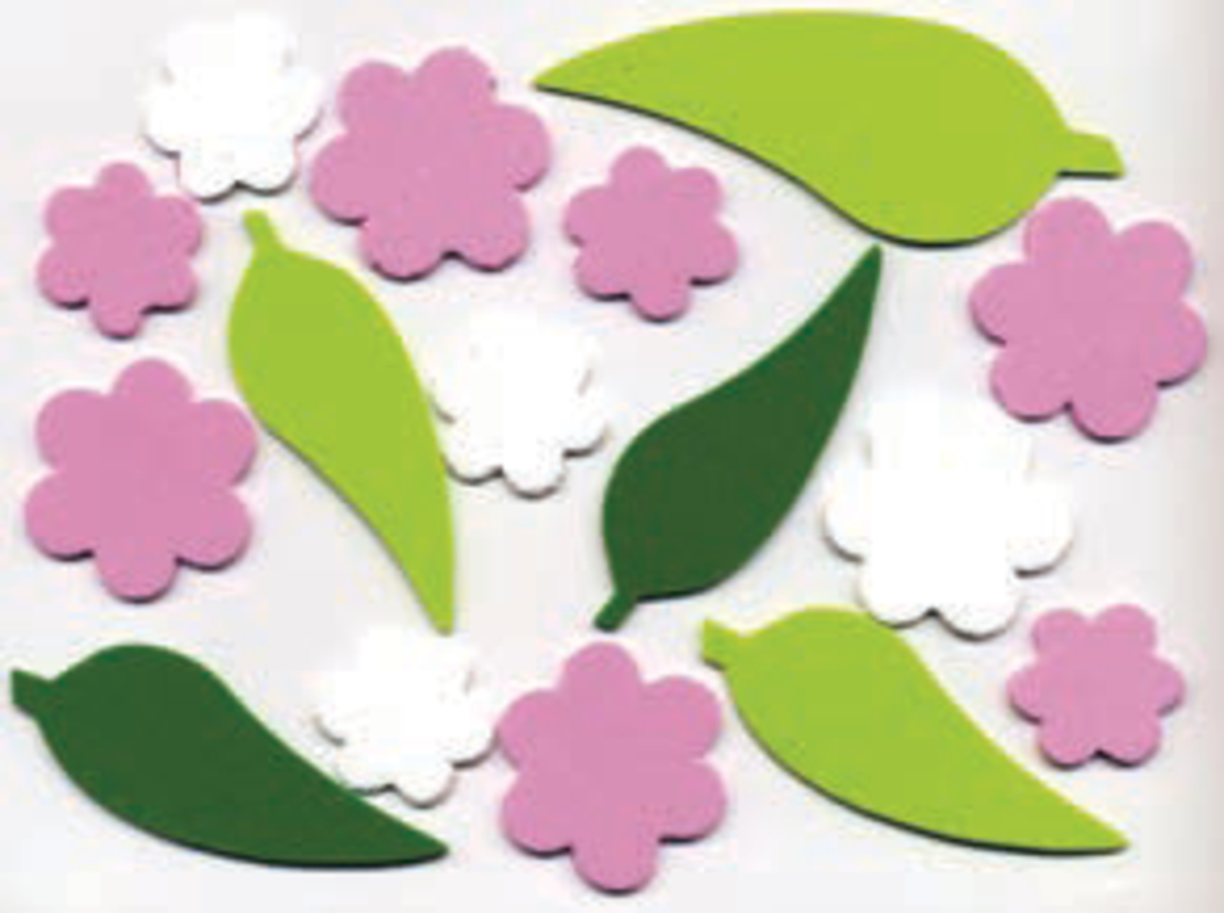 גזירות סול פרחים ועלים