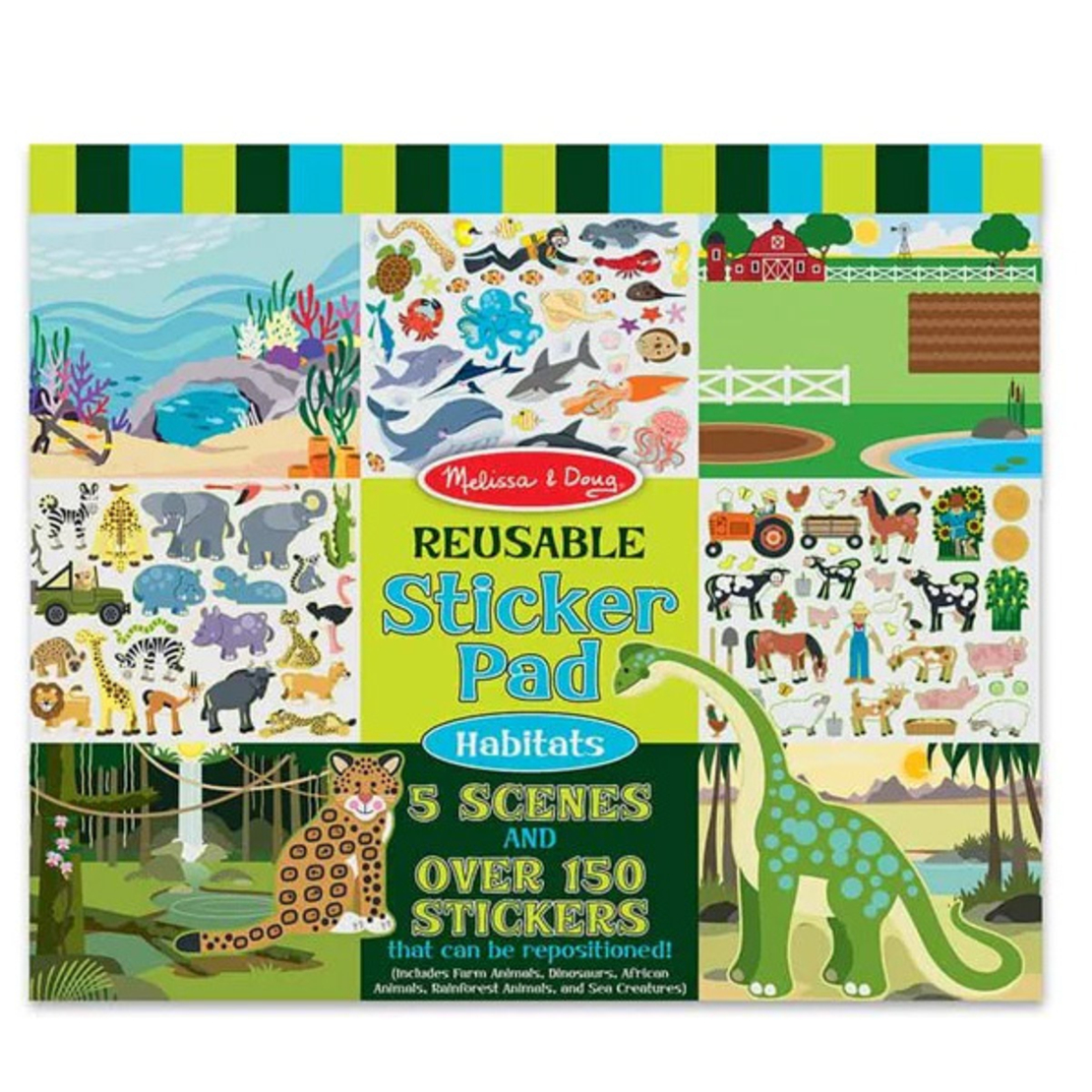 מליסה ודאג חוברת מדבקות גידול חיות