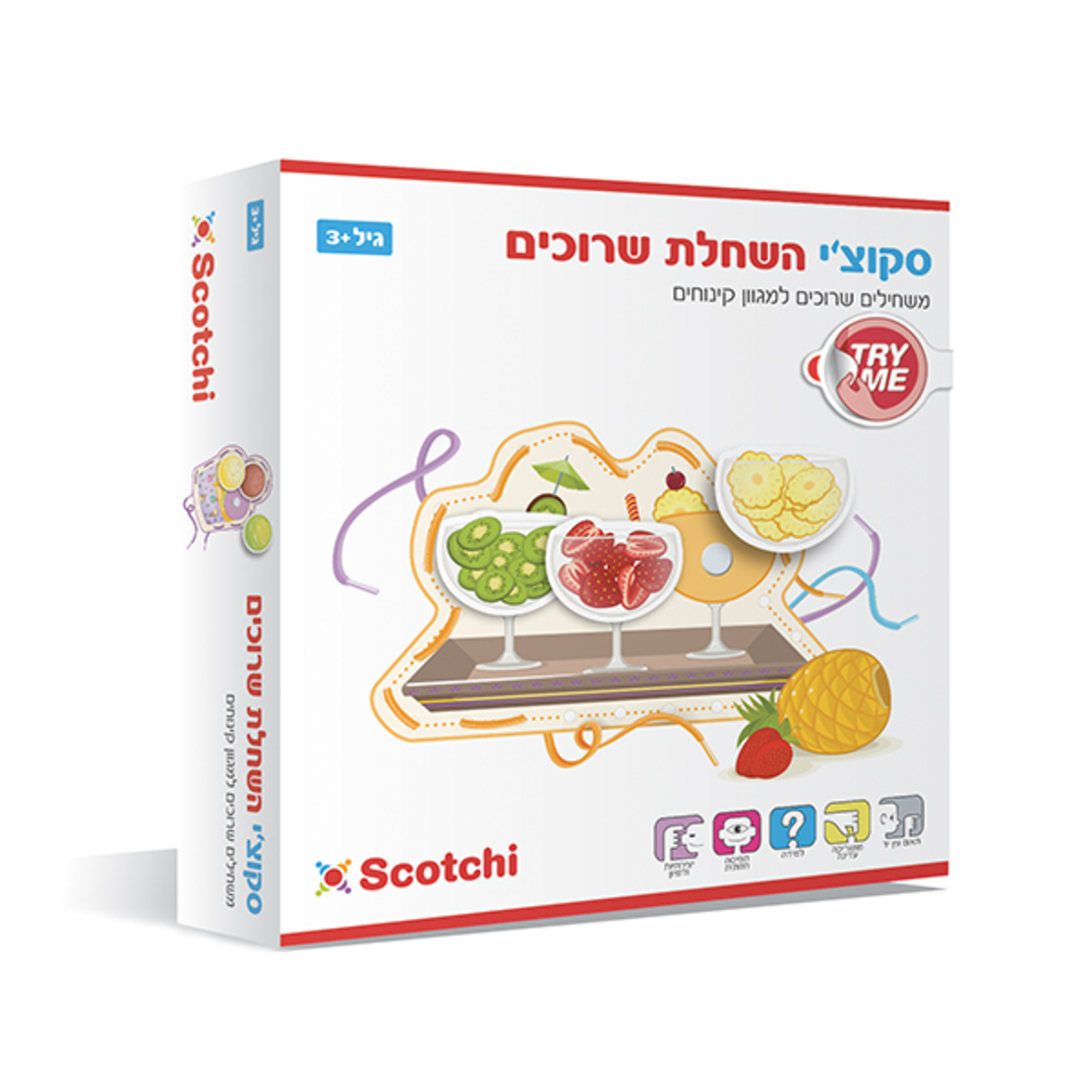 סקוצ'י השחלת שרוכים- קינוחים