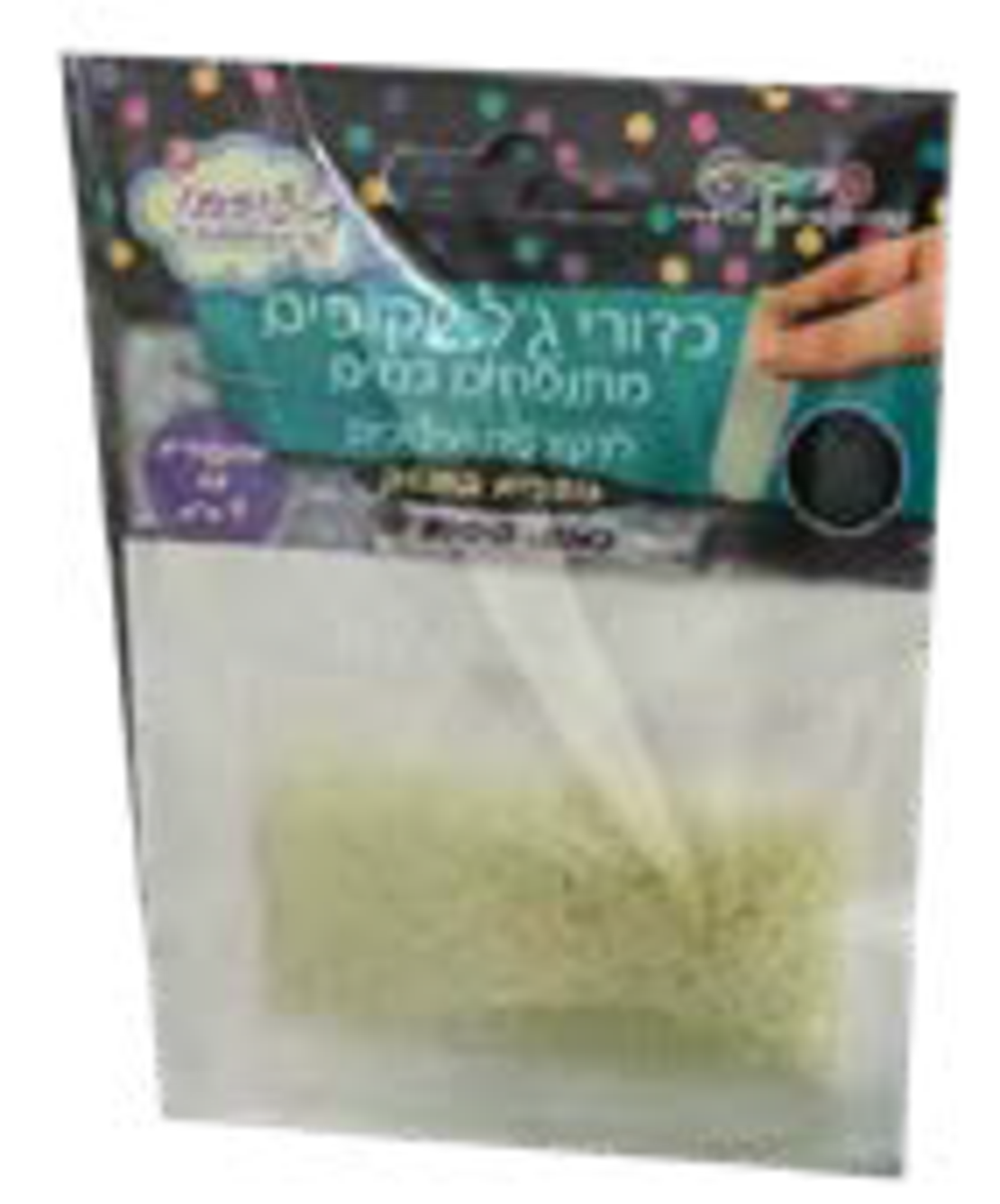 כדורי ג'ל זוהרים מתנפחים במים