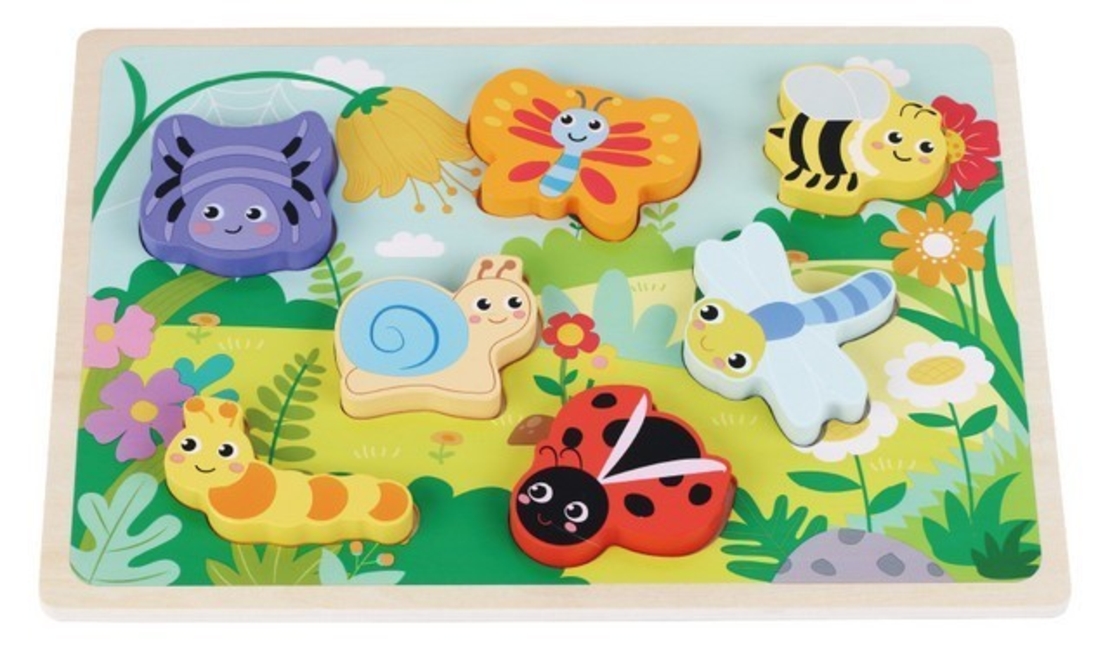 פאזל תלת מימד חרקים וזוחלים