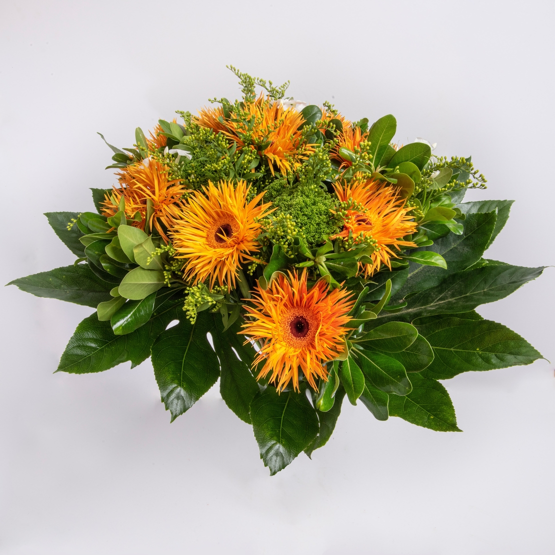 Orange gerbera bouquet