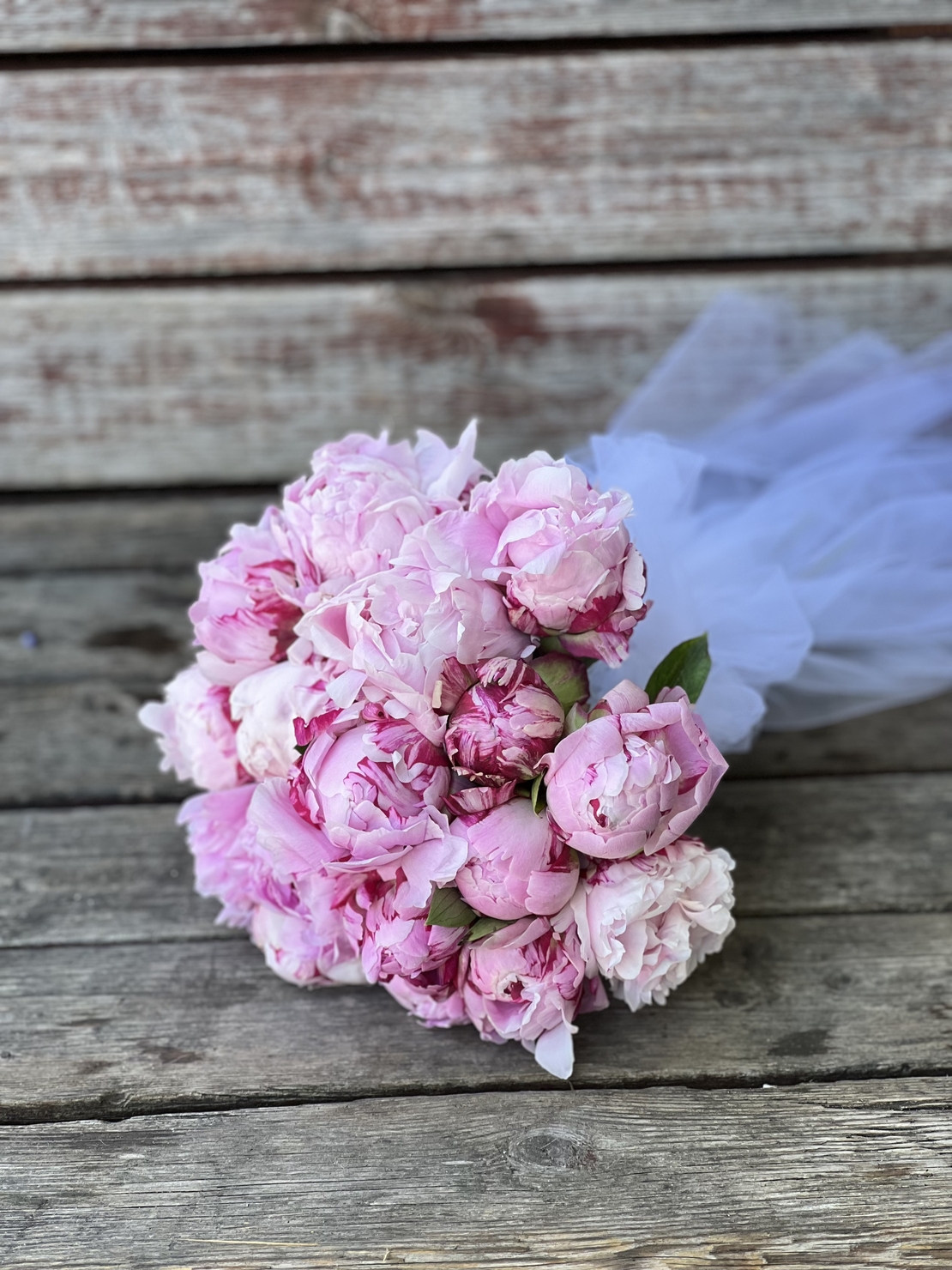 Fiona's bridal bouquet