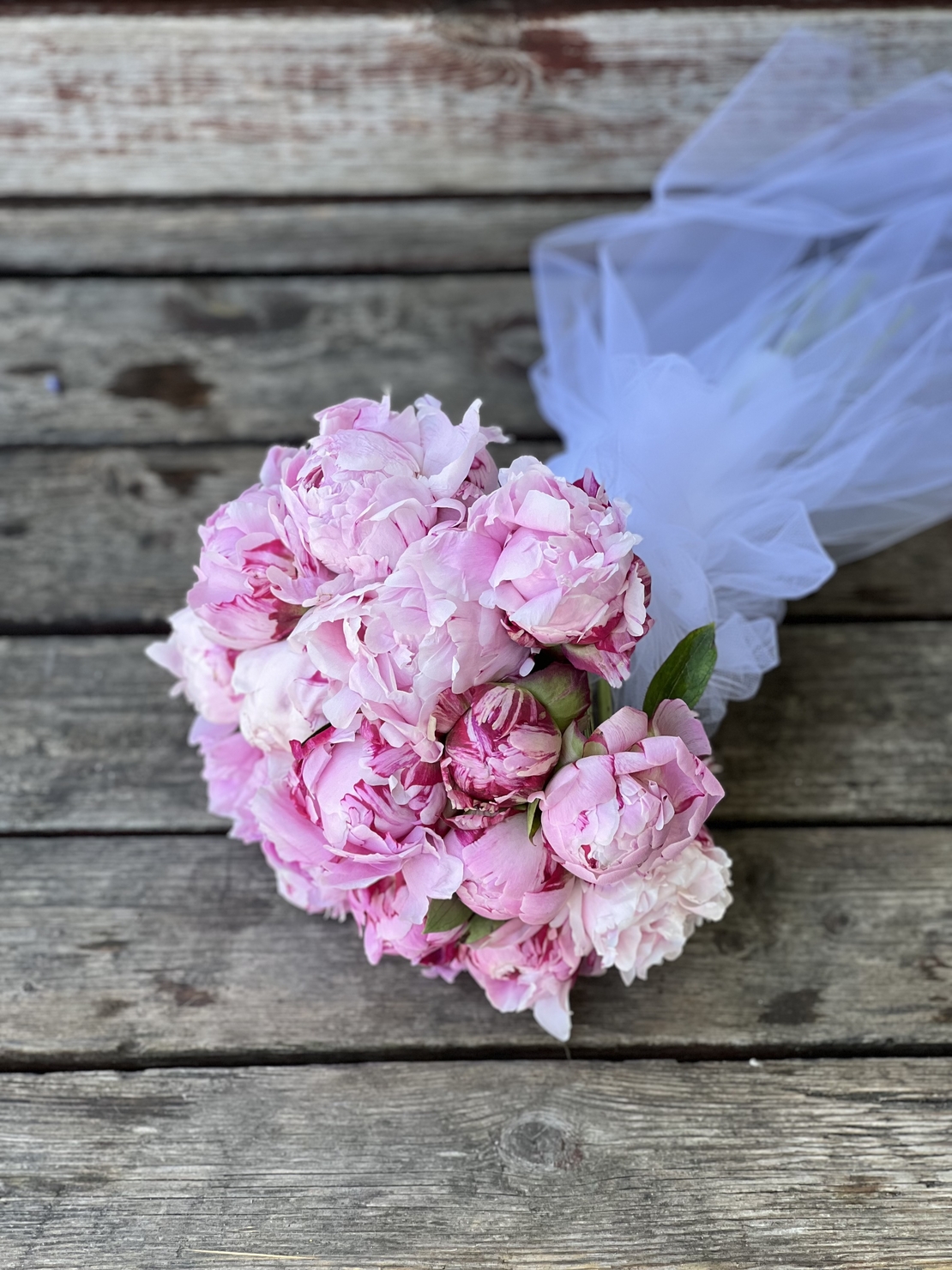 Fiona's bridal bouquet