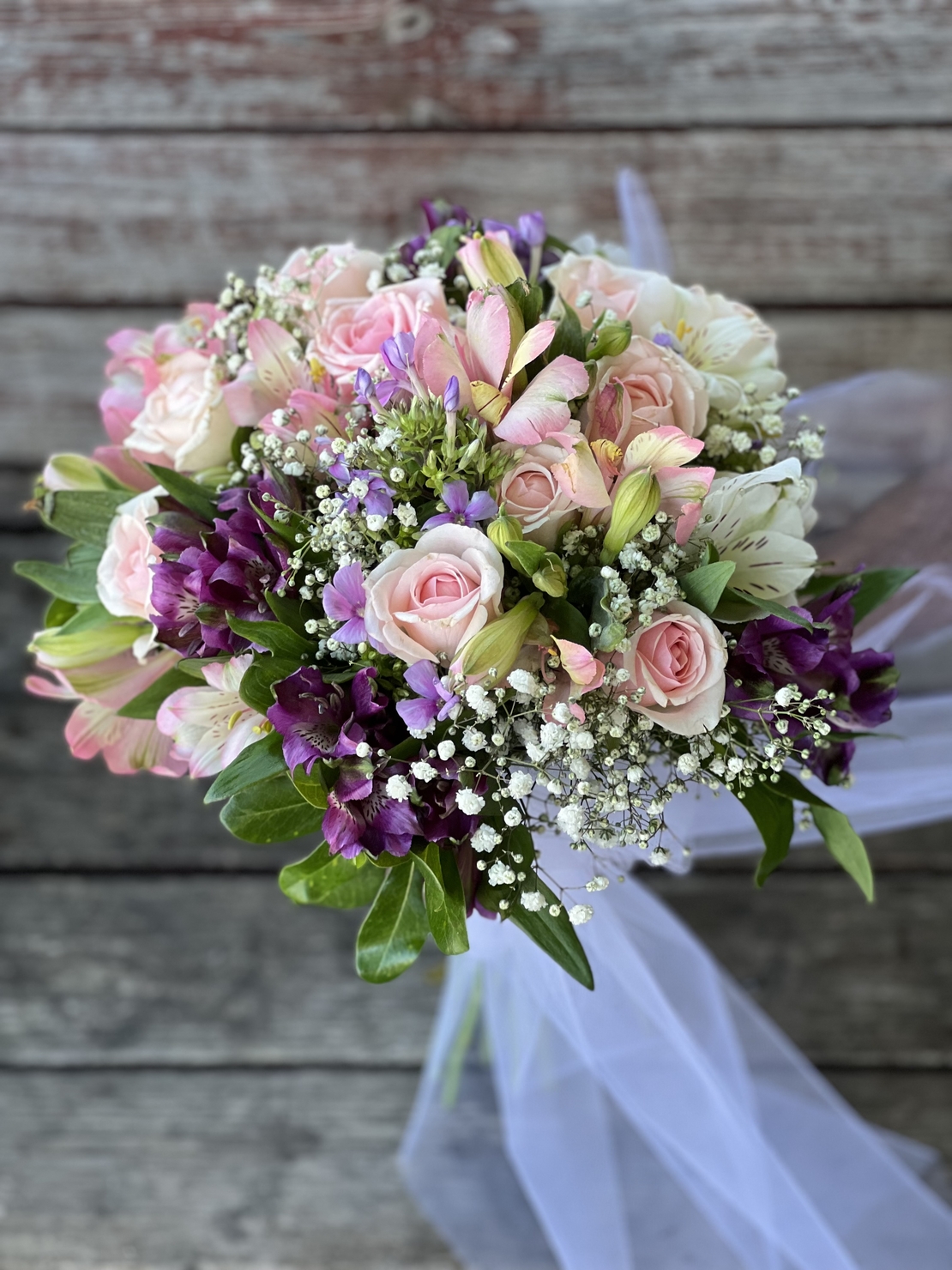 Alice's bridal bouquet