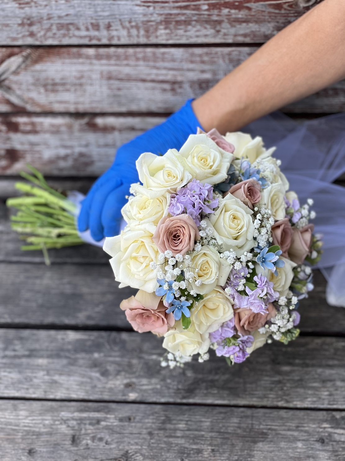 Herodias bridal bouquet