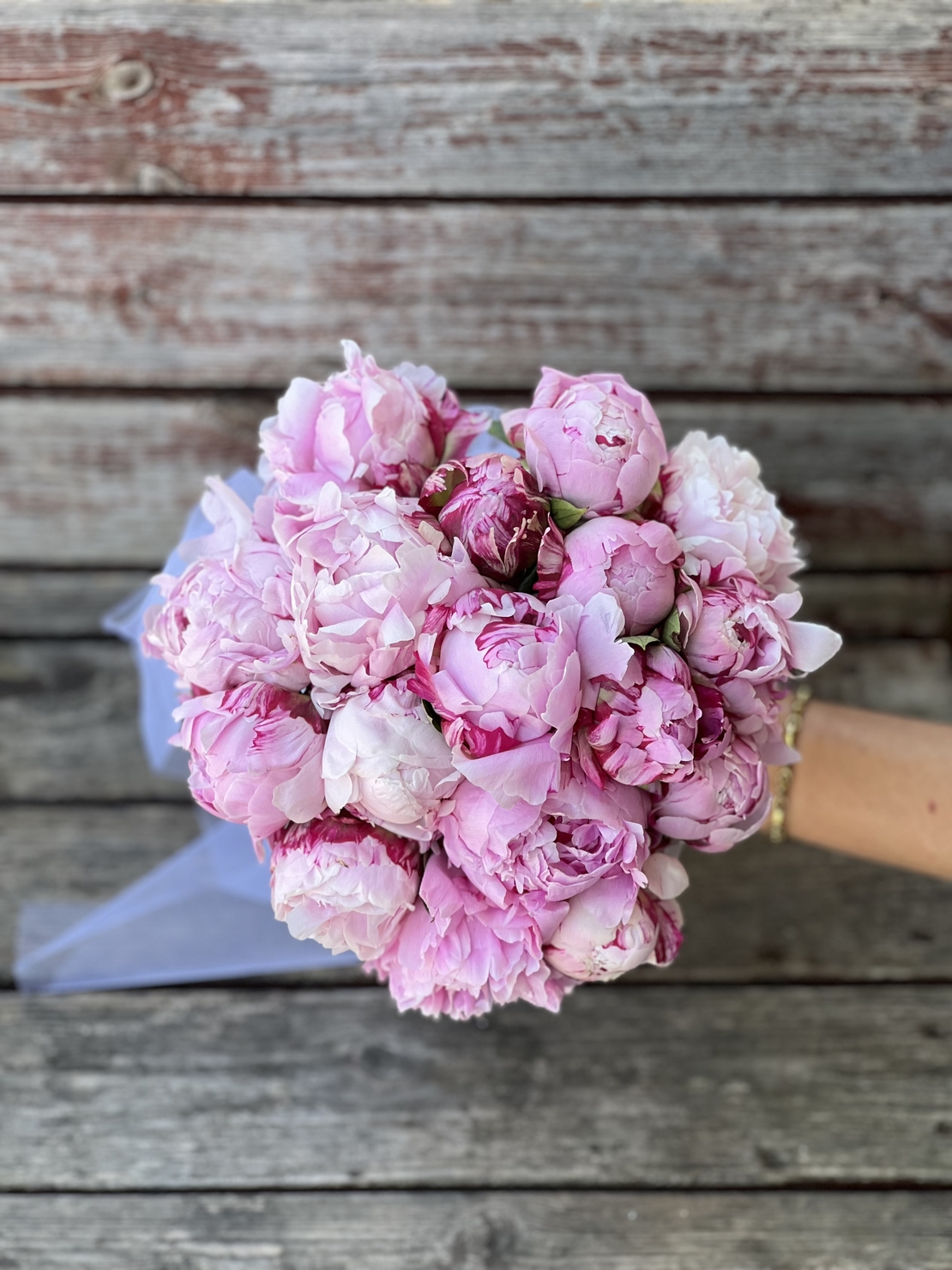 Fiona's bridal bouquet