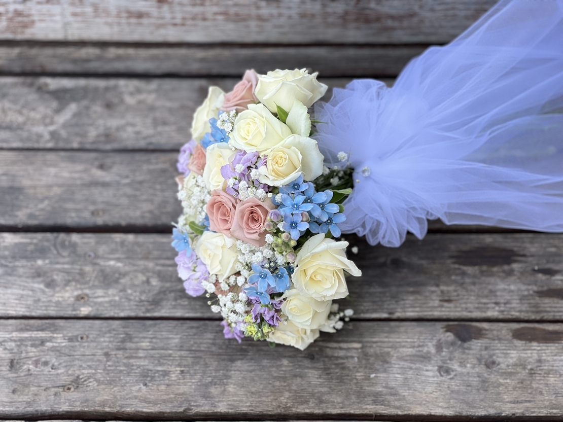 Herodias bridal bouquet