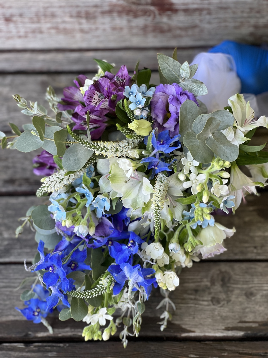 Militsa's bridal bouquet