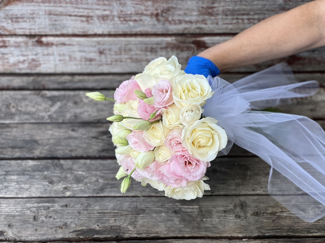 Daniela's bridal bouquet