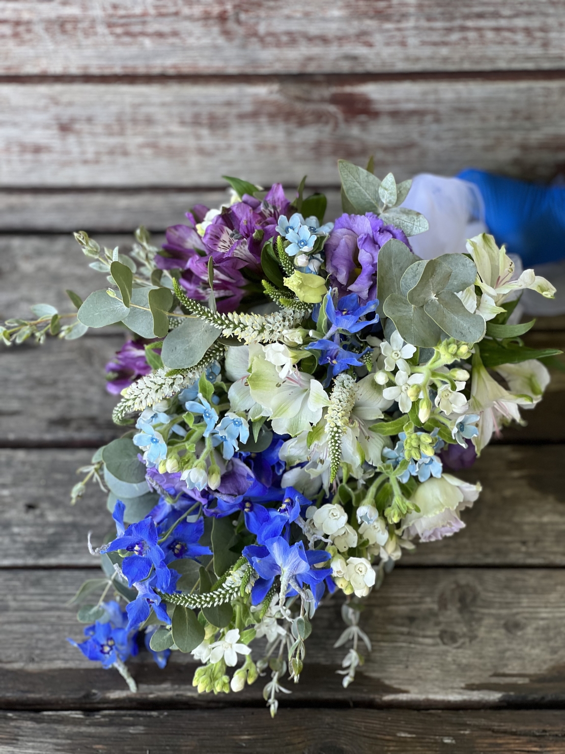 Militsa's bridal bouquet