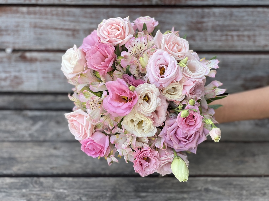 Sarah's bridal bouquet