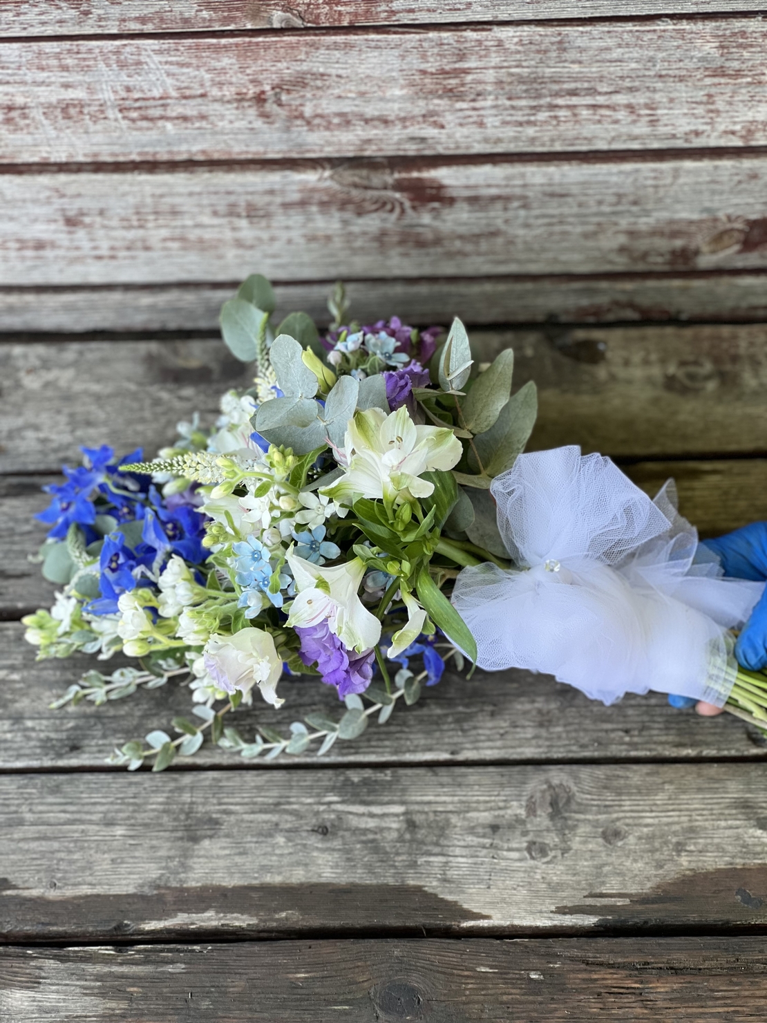 Militsa's bridal bouquet