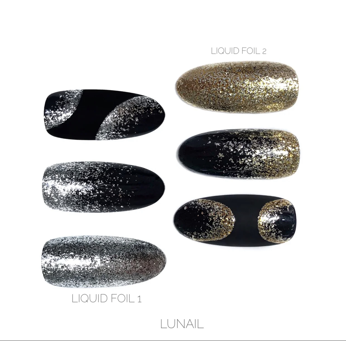 Liquid foil lunail