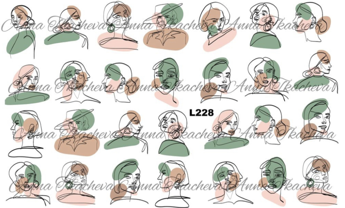 פרצופים ירוקים L228