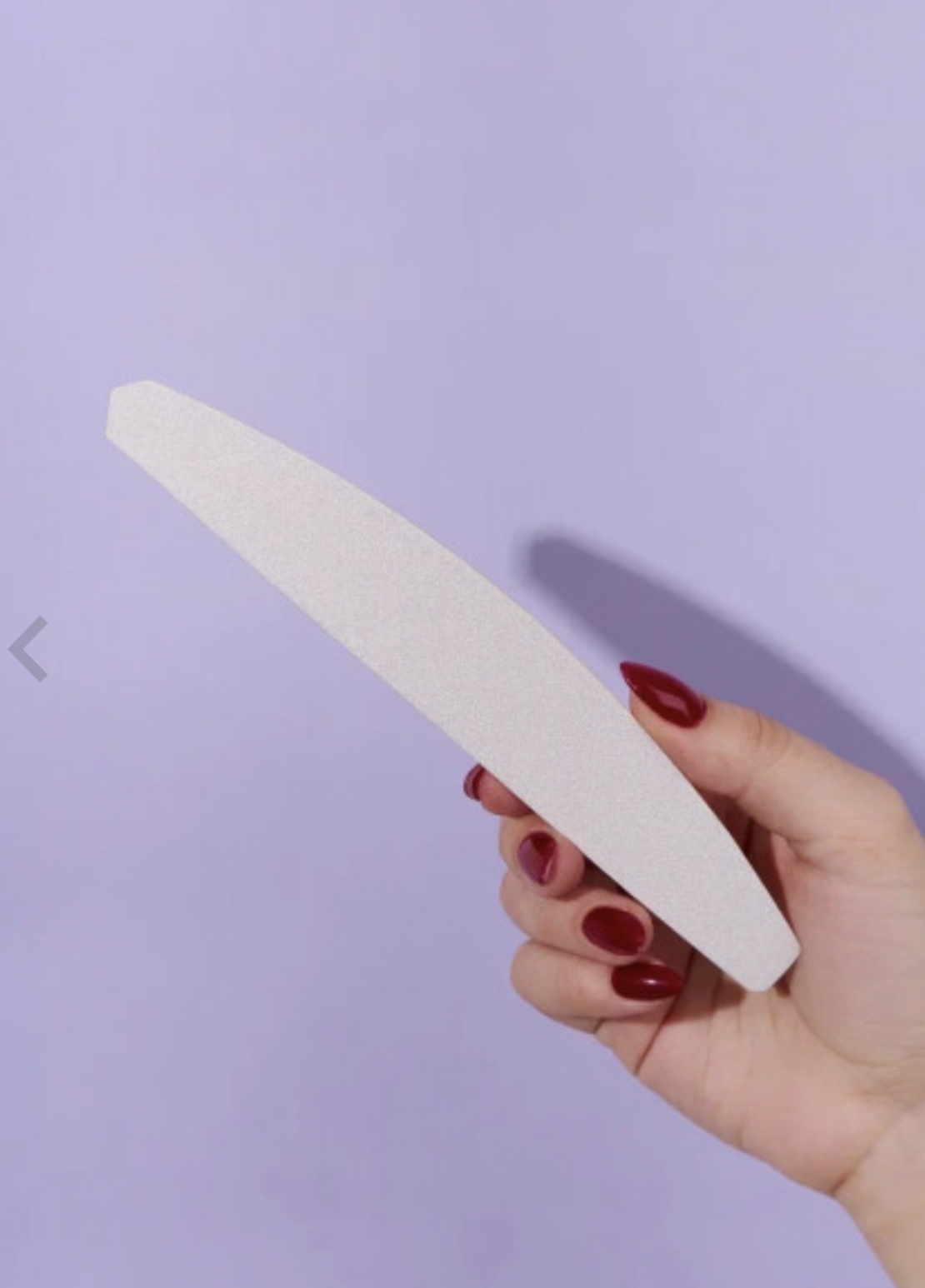 מדבקה דקה לפצירה 180 גריד SOFT WHITE