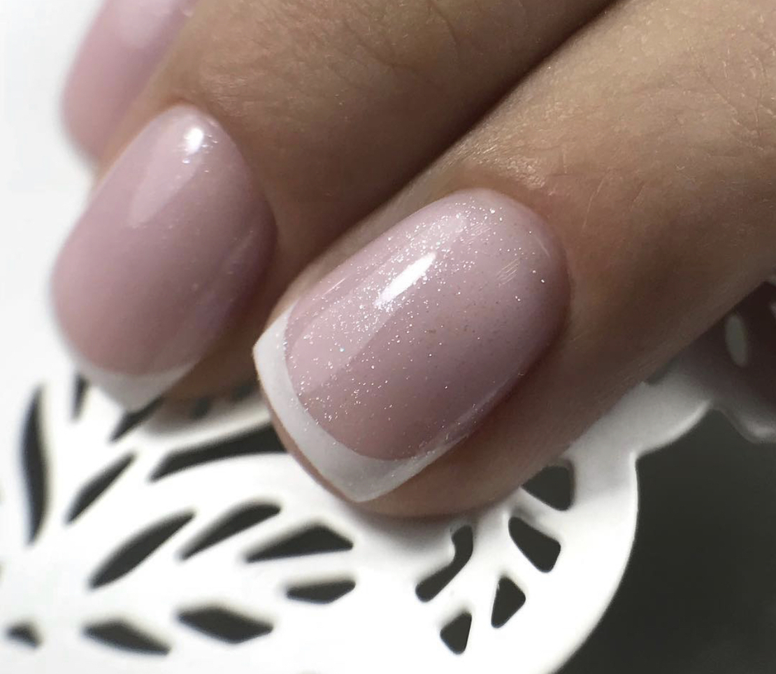 Rock nail top pearl 